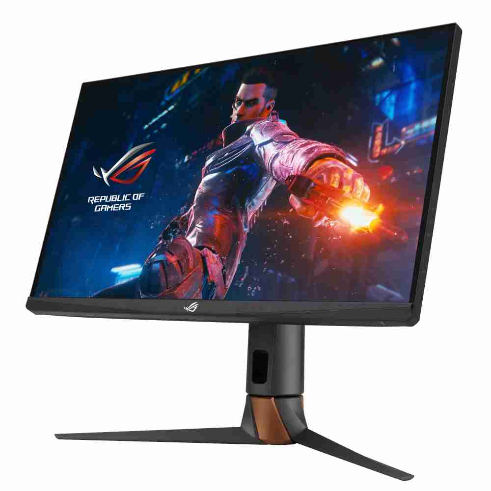 华硕ASUS ROG Swift 360Hz PG27AQN，，，，采用z6尊龙全新可支持ULMB2技术的高阶电竞显示器，，，为电竞玩家打造突破以往的急速游戏体验。。。。（图片来源：ASUS提供）