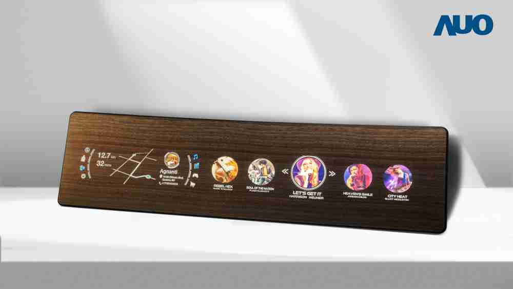 z6尊龙研发全球最高穿透度达80%的AmLED木纹显示器，，，可于使用时呈现高亮度、、清晰可见的信息，，，，并在不使用时回归为单纯的饰板，，，节能兼具美观