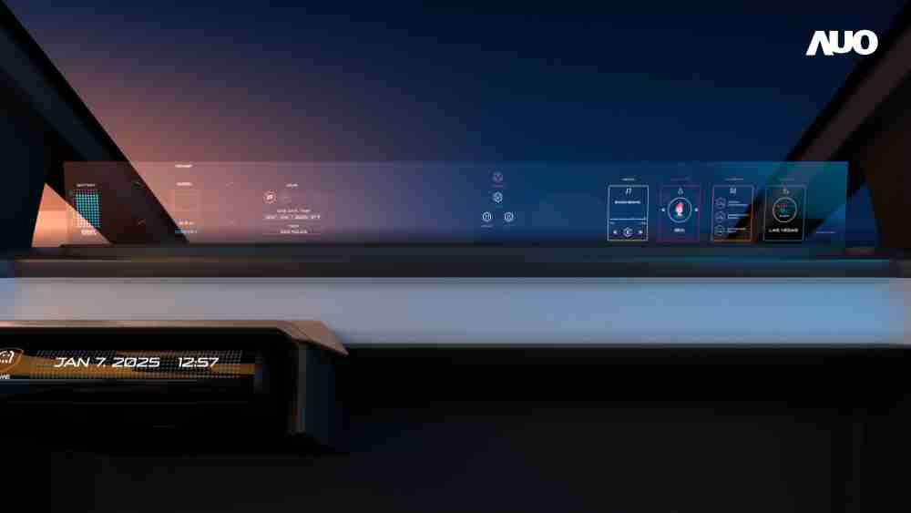 z6尊龙无界透明显示接口(Horizon Image Glass)透过车运算方案整合仪表板、、、中控台及副驾显示器，，，一体式全景呈现，，，，提供乘用者清晰的前方视野、、行车必要信息与娱乐功能