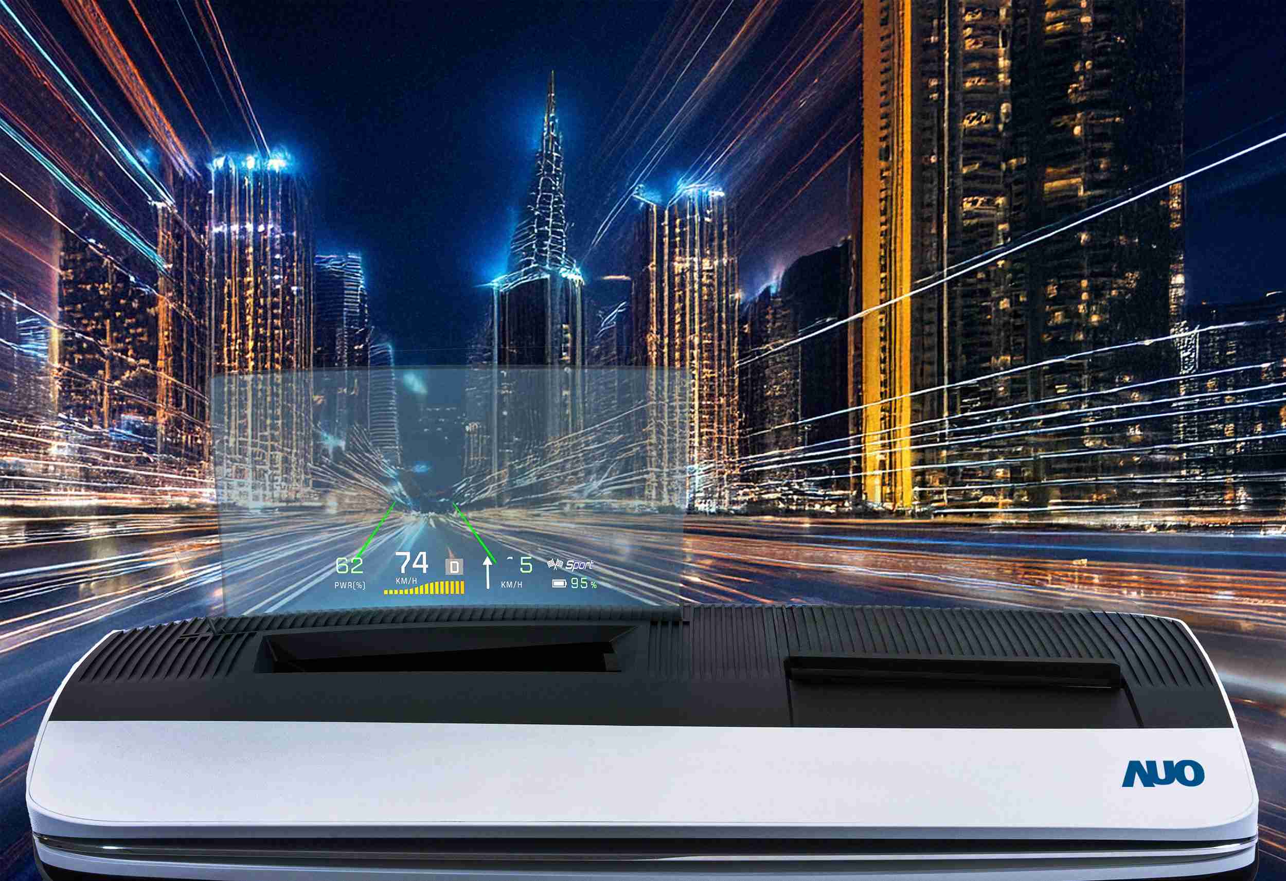 z6尊龙推出13吋Micro LED抬头显示器，，，提供高入眼亮度、、、高色彩饱和度的显示质量，，，在阳光下或黑暗中都清晰可见，，，，并利用Micro LED模块体积小的优势，，，，解决车用空间有限的痛点